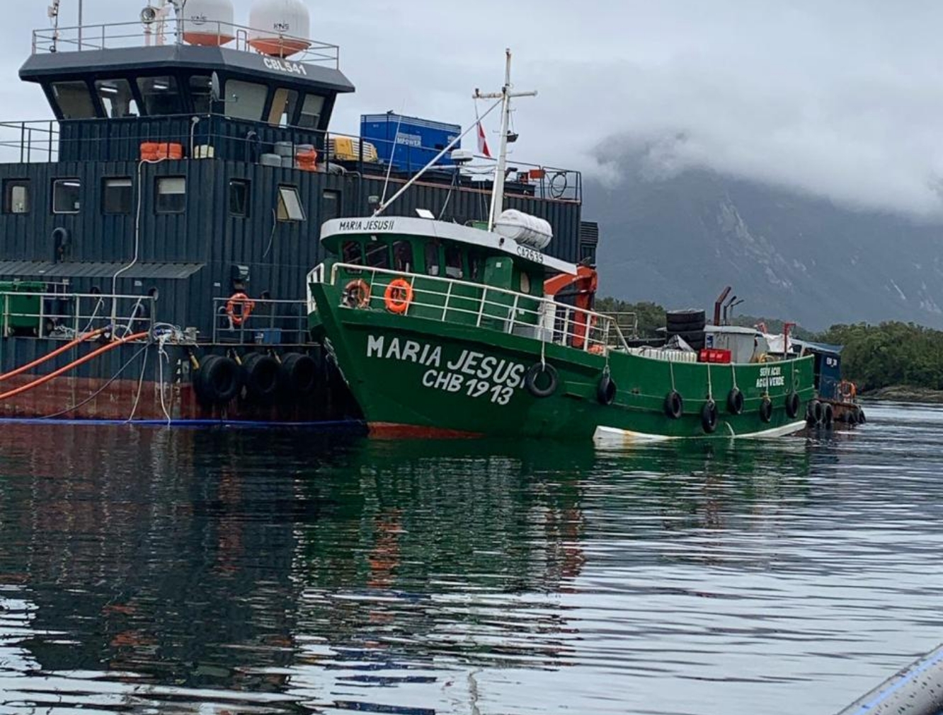 Mantención de pontones